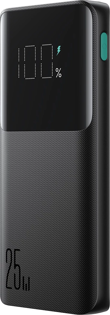Powerbank Joyroom JR-PBF20, 10000mAh, 25W, me ekran, e zezë