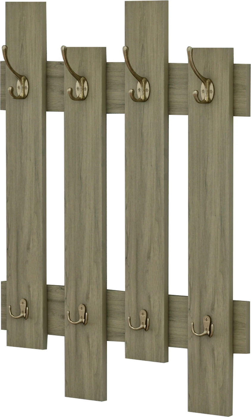 Varëse muri për pallto WESSON, melaminë, ngjyrë ulliri, FH8940.12, 64x4x79H cm