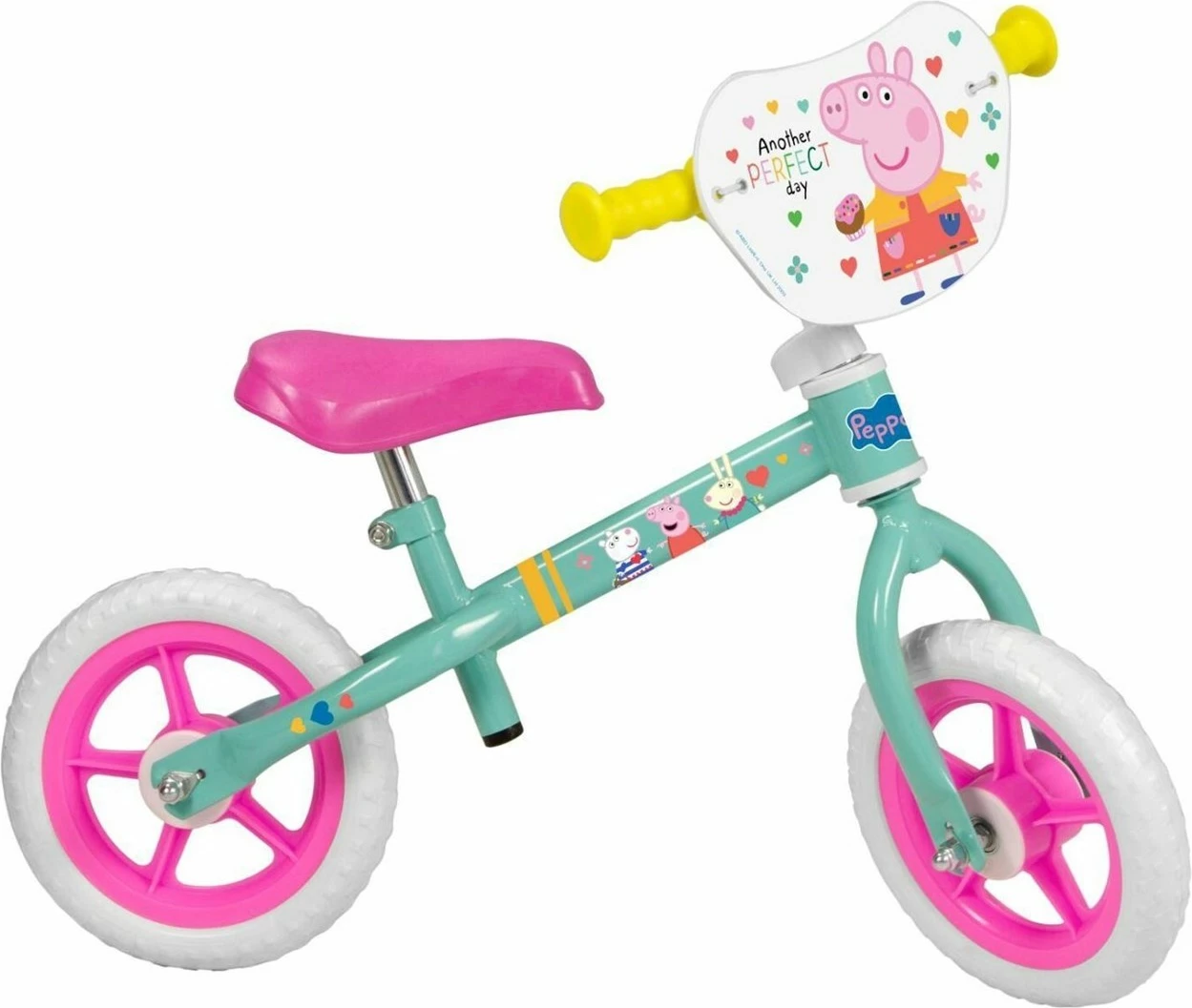 Biçikletë fëmijësh TOIMSA TOI198, 25.4 cm, çelik, Peppa Pig, shumëngjyrëshe