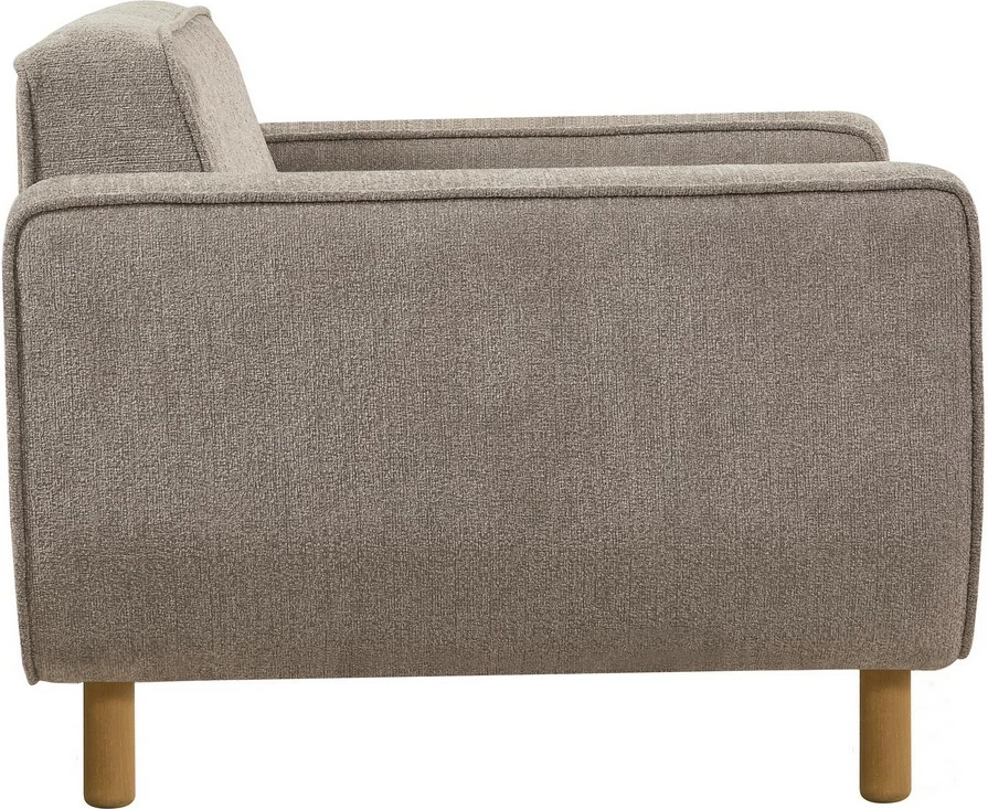 Karrige Wing Atelier del Sofa, Larus Berjer, ngjyrë lisi, gri