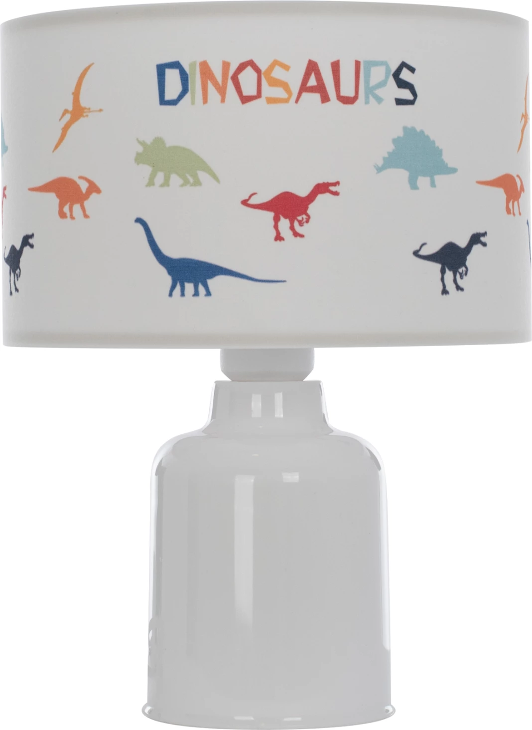 Llambë tavoline për fëmijë me figura dinosaurësh në kapak Φ24x32Hcm.FH7577.05