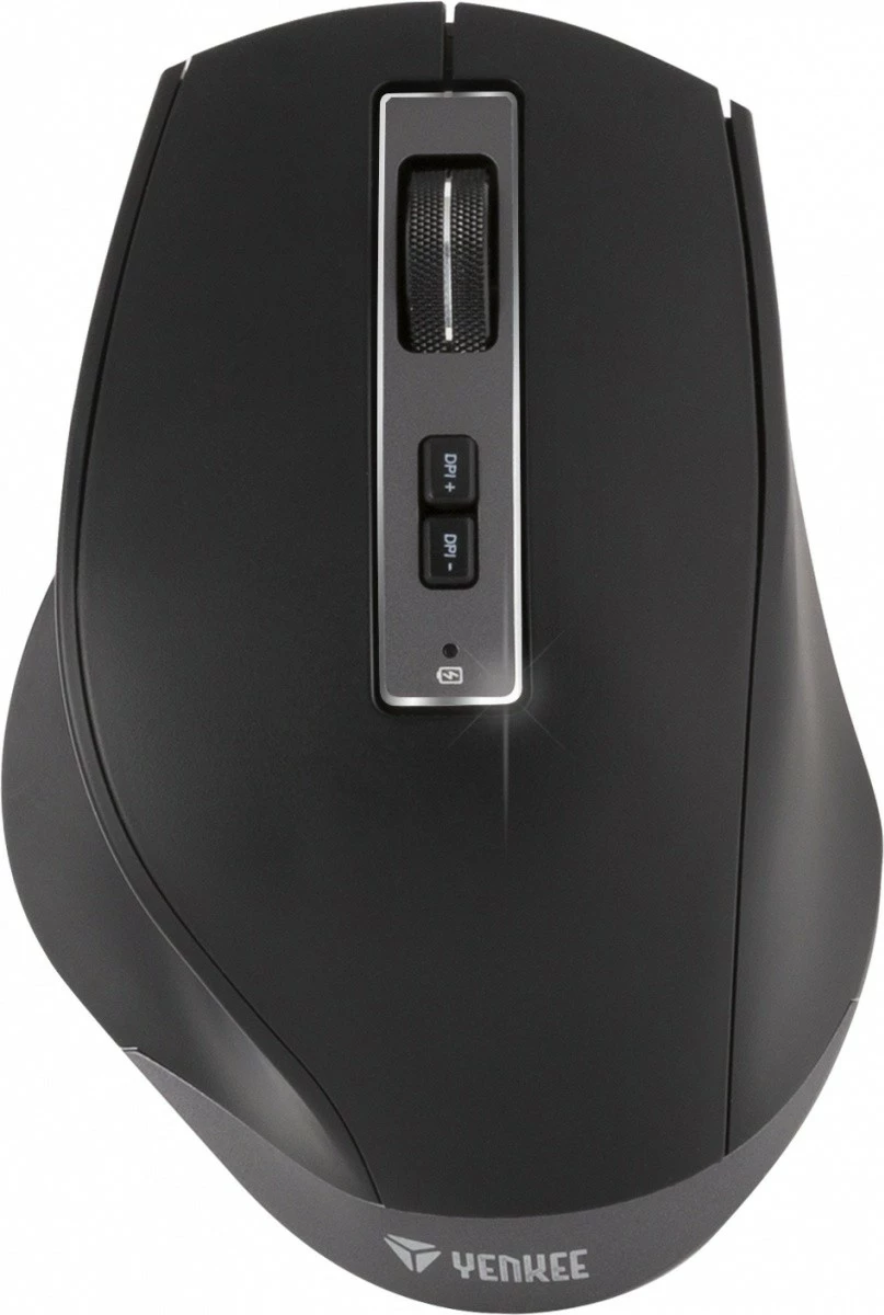 Maus wireless YENKEE RANGE YMS 2075, 2400 DPI, i zi/gri