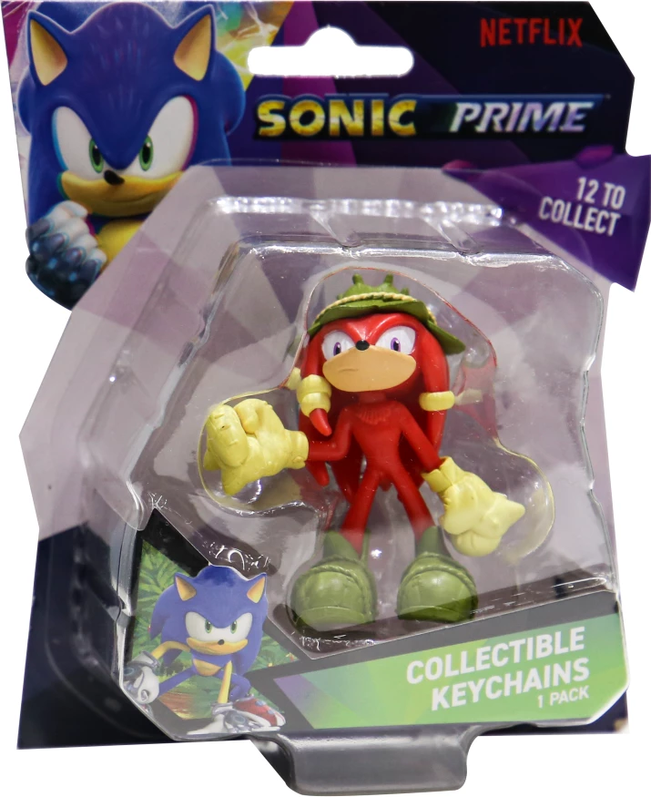 Obesek figurë për çelësa P.M.I. Sonic Prime, 1 paket (figurë e rastësishme)