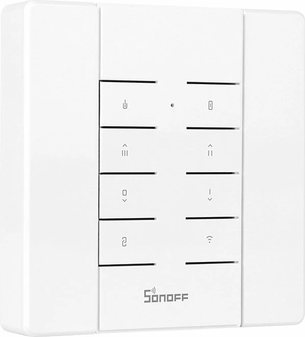 Baza murale për kontrollues Sonoff RM433, e bardhë