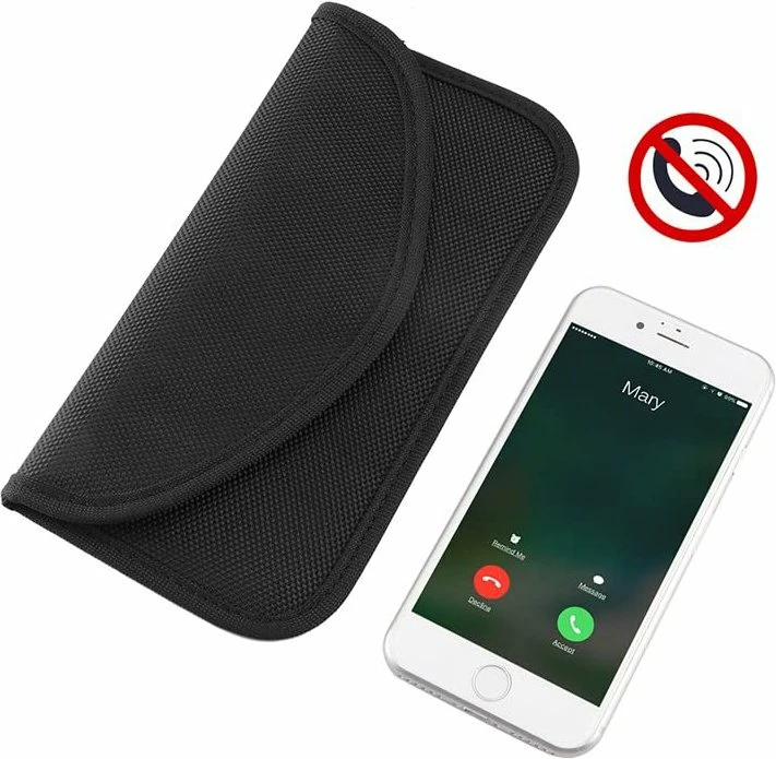 Mbështjellës anti-vjedhje Hurtel Faraday Box, 20x11cm, i zi