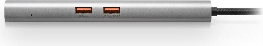 Adapter USB-C Sharkoon OfficePal Combo, 6 porte, HDMI, RJ-45, gri