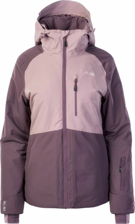 Jakne për femra Elbrus, ngjyrë vjollcë dhe rozë