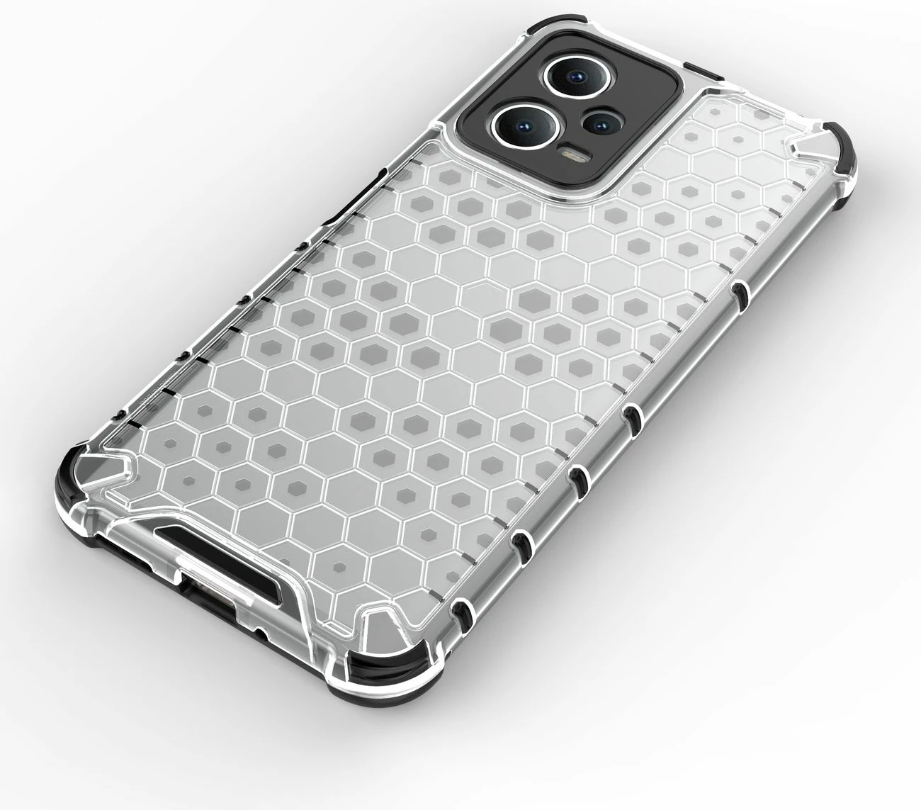 Mbështjellës Hurtel Honeycomb për Xiaomi Redmi Note 12 5G / Poco X5 5G, i kaltër