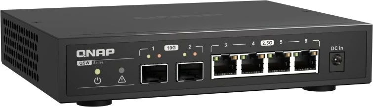 Switch QNAP QSW-2104-2S, 2.5G Ethernet, i zi