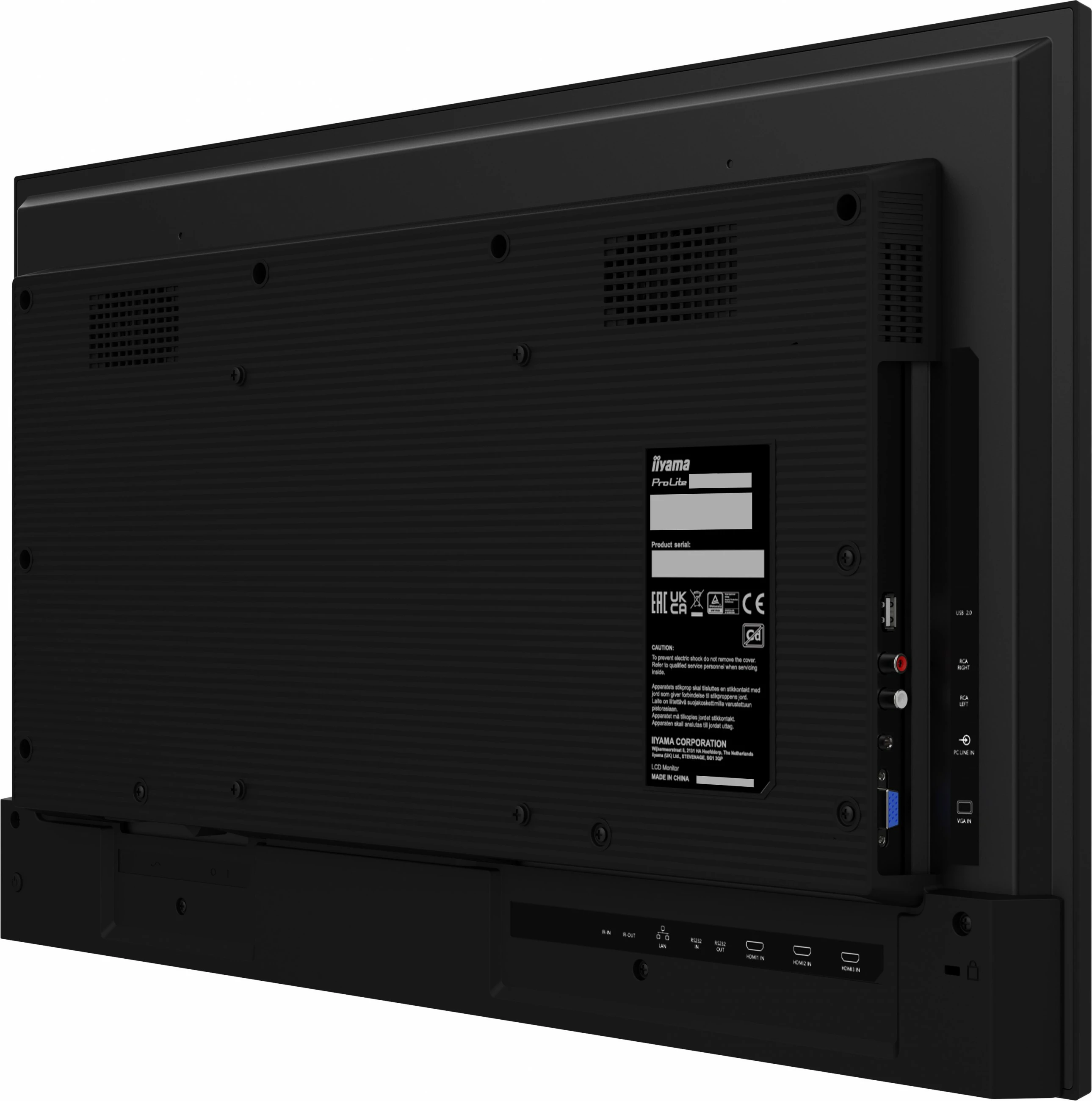 Monitor profesional iiyama LH3275HS-B1AG, 32", Full HD, Android OS, Wi-Fi, 24/7