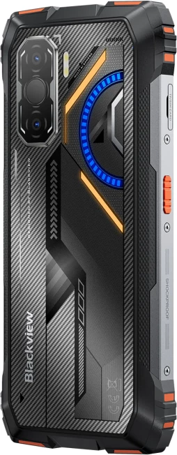 Celular BLACKVIEW ROCK 3 8GB/256GB, rugged, kamerë termike, 10000mAh, Portokalli