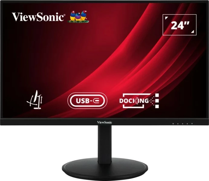Monitor ViewSonic VG2409U-2, 23.8", Full HD, LED, i zi