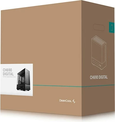 Kasë DeepCool CH690 Tower, e zezë