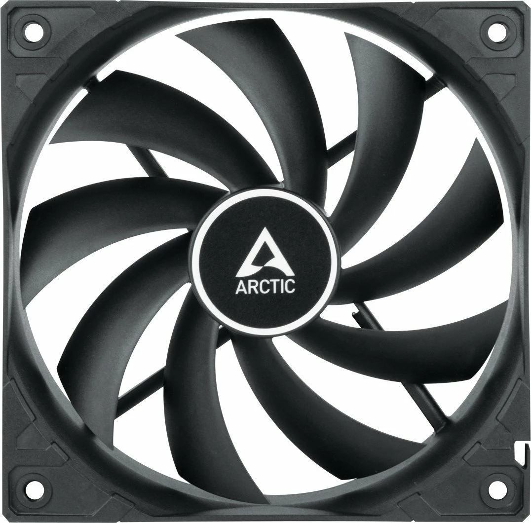 Ventilator PC Arctic F12 ACFAN00201A 120mm 3-pin 1350rpm, bardh e zi, 1 copë