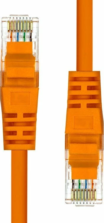 Kabllo LAN ProXtend V-5UTP-0025O CAT5e U/UTP 0.25 m RJ45-RJ45 1 Gbps Portokalli