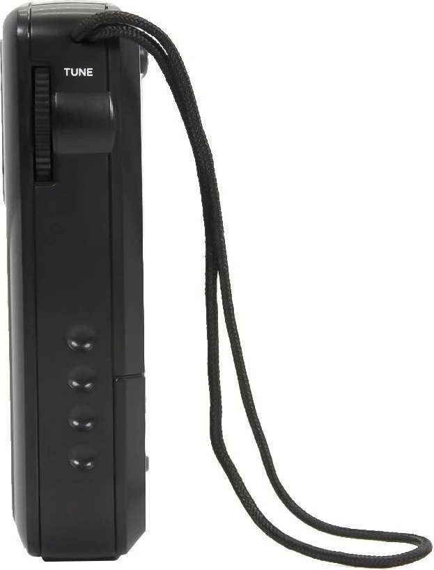 Radio portative AM/FM Aiwa RS-33, tunim analog ETS, altoparlant i integrum, dalje 3.5mm, me 2x AA, e zezë, set me kufje dhe këllëf