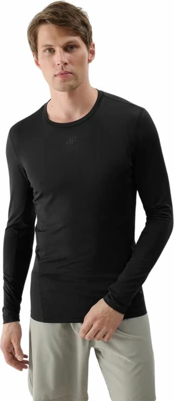 Maicë me mëngë të gjata për meshkuj 4F, e zezë