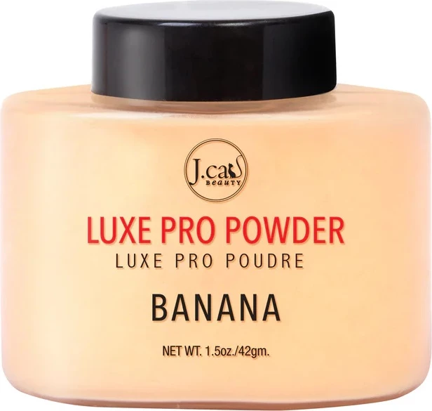 Pudër për femra J.Cat Beauty Luxe Pro Powder 101 Banana 42g