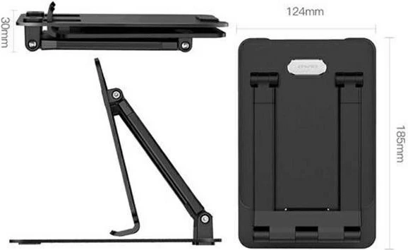 Mbajtës tavoline universal AWEI X23 për telefon dhe tablet, i zi