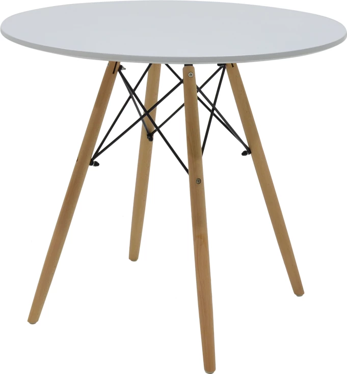 Tavolinë me karrige, ngjyrë gri-natyrale, D80x73cm