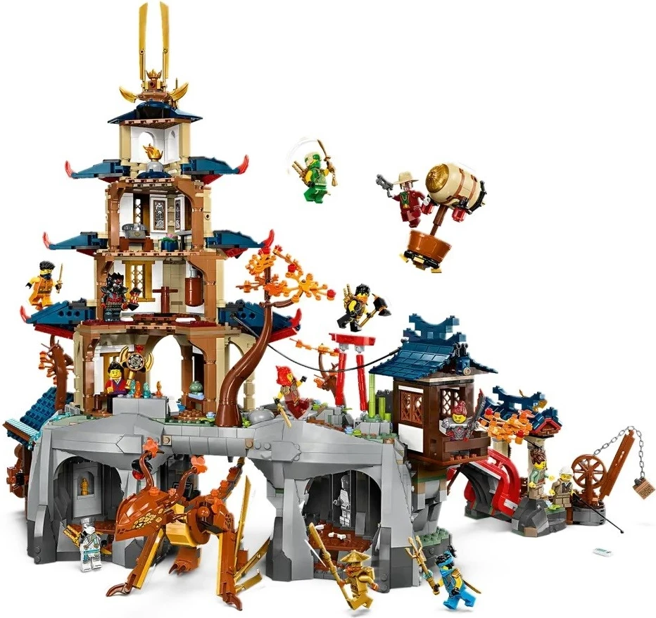 Set LEGO NINJAGO 71814, Tempulli i Turneut