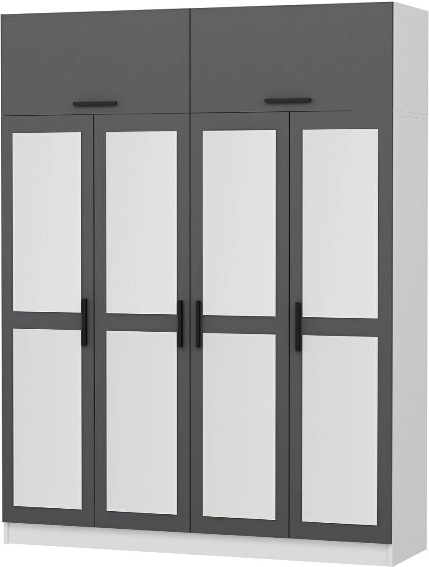 Dollap Skye Decor, ngjyrë antracit, 5157