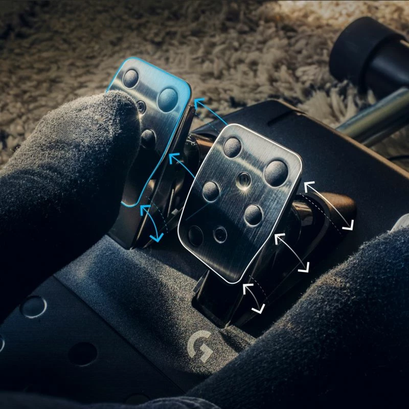 Timon lojrash Logitech për gaming, i zi