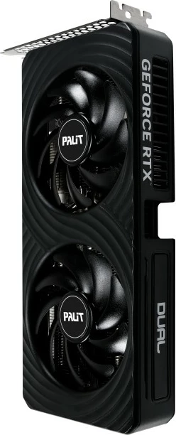 Kartelë grafike Palit RTX 5060 Dual OC 8GB GDDR7 e zezë
