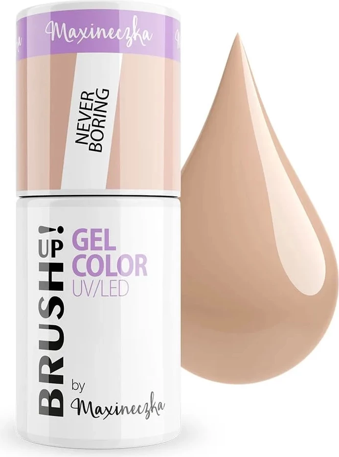 Llak për thonj për femra BrushUp! Gel Color UV/LED Never Boring 5g
