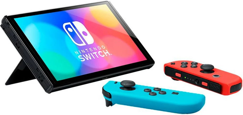 Konsolë Nintendo Switch OLED, Nintendo Switch, NVIDIA Custom Tegra, Blu, Kuq