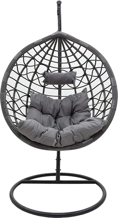 Hudson karrige varëse metal-pp-jastëk ngjyrë gri 109x119x195cm