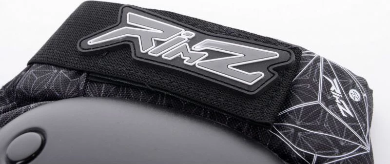 Set mbrojtësesh Tempish për skate, unisex, të zeza