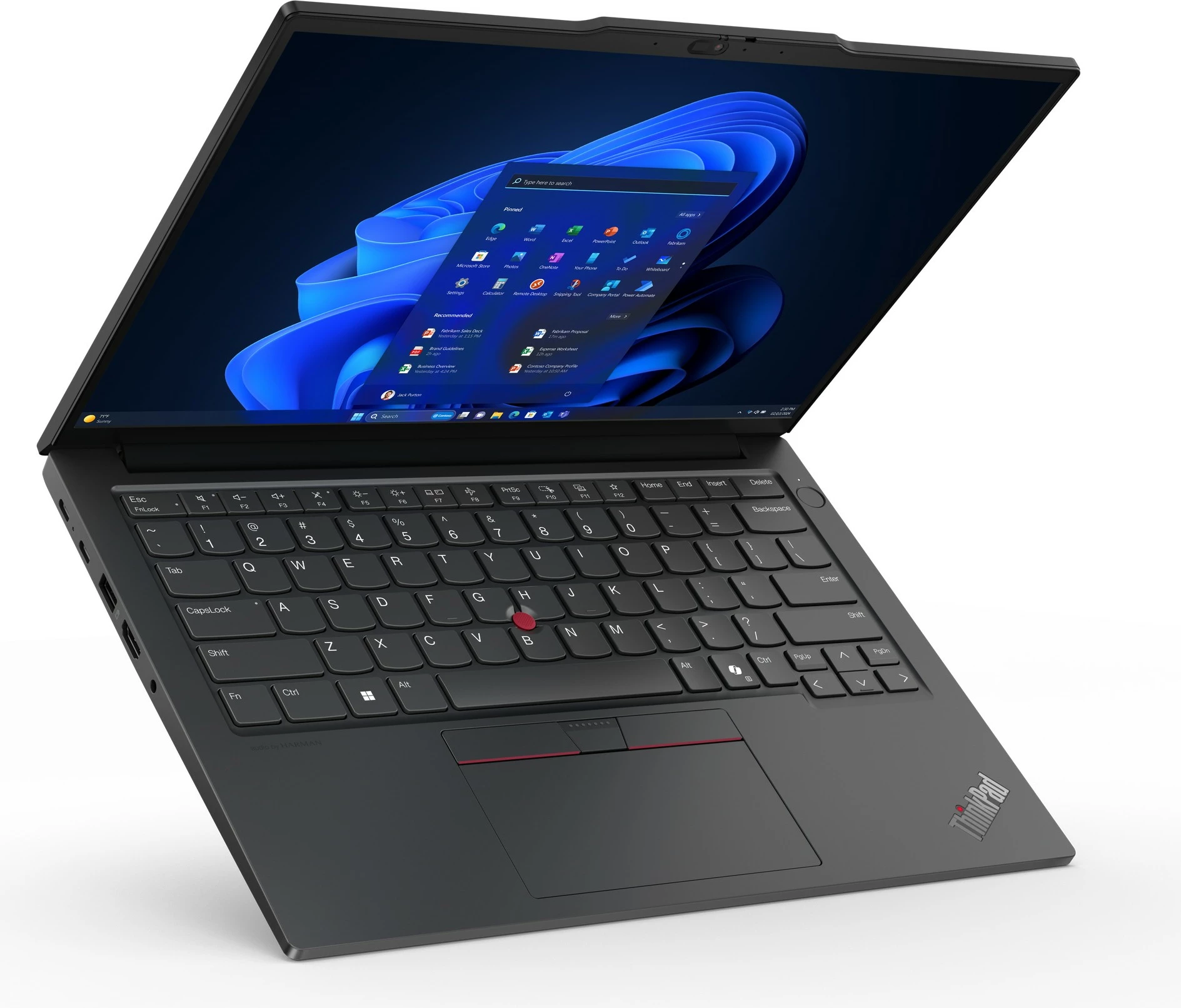Laptop Lenovo ThinkPad E14 Gen 6, AMD Ryzen 5, 16 GB RAM, 512 GB SSD, 14 inch, Ngjyrë e zezë