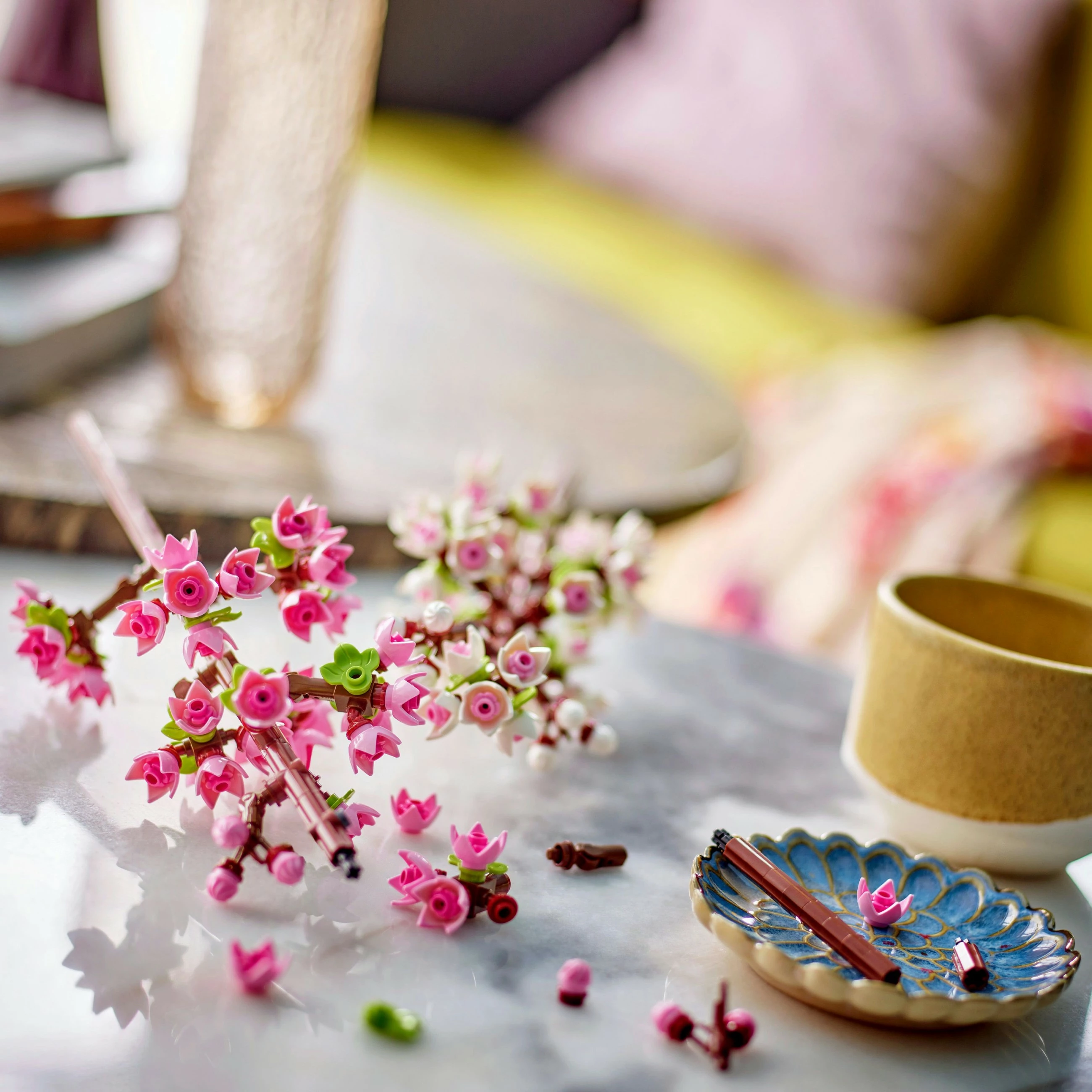 Set ndërtimi LEGO Cherry Blossoms 40725, 430 pjesë, multikolor