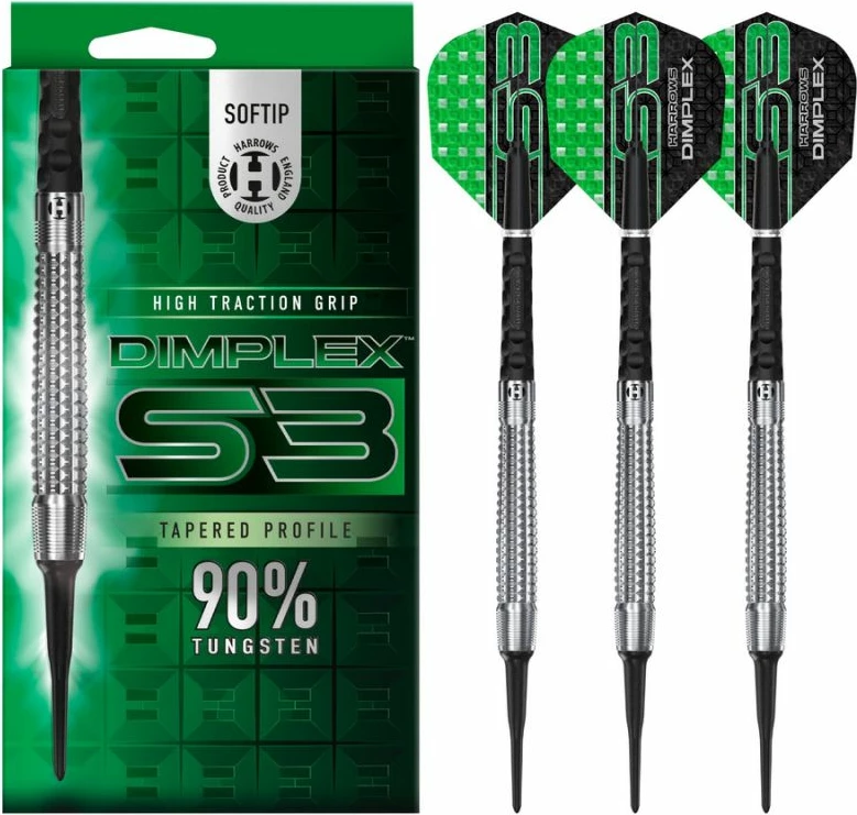 Shigjeta darts Harrows, të gjelbra