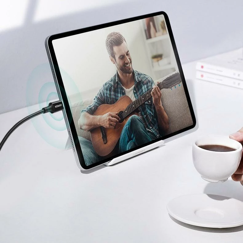 Kabllo USB-C në USB-C Ugreen US300 2 m PD 100W 5A e bardhë
