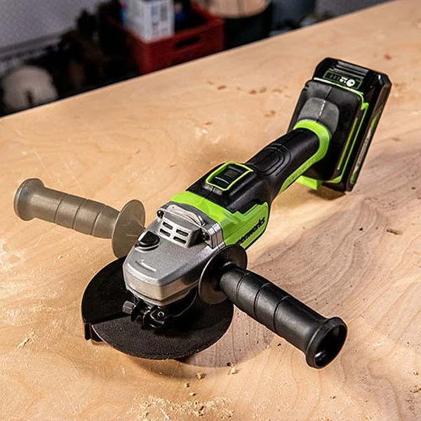 Shlifues këndi Greenworks GD24AG, 24V