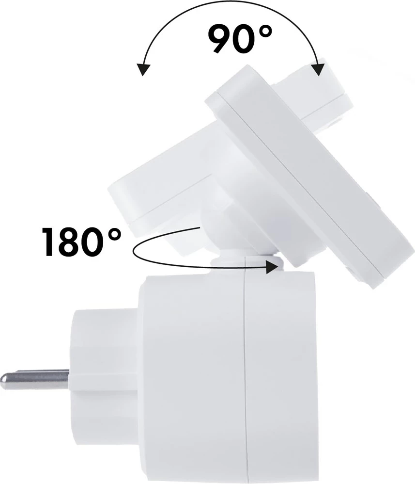 Programator GreenBlue GB605 E, 16A, i bardhë