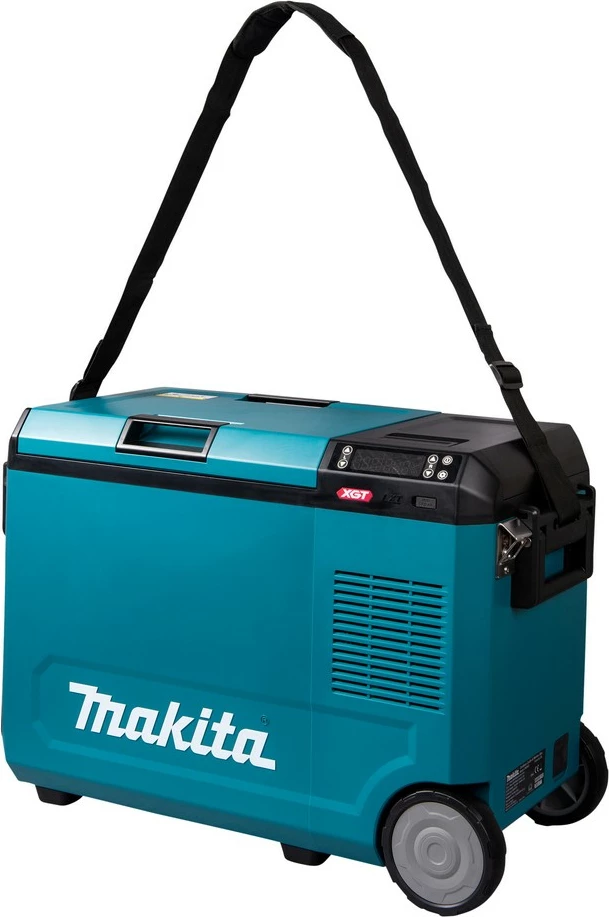 Kuti termike Makita CW004GZ 40V, portative, LED display, me rrota, zi/kaltër