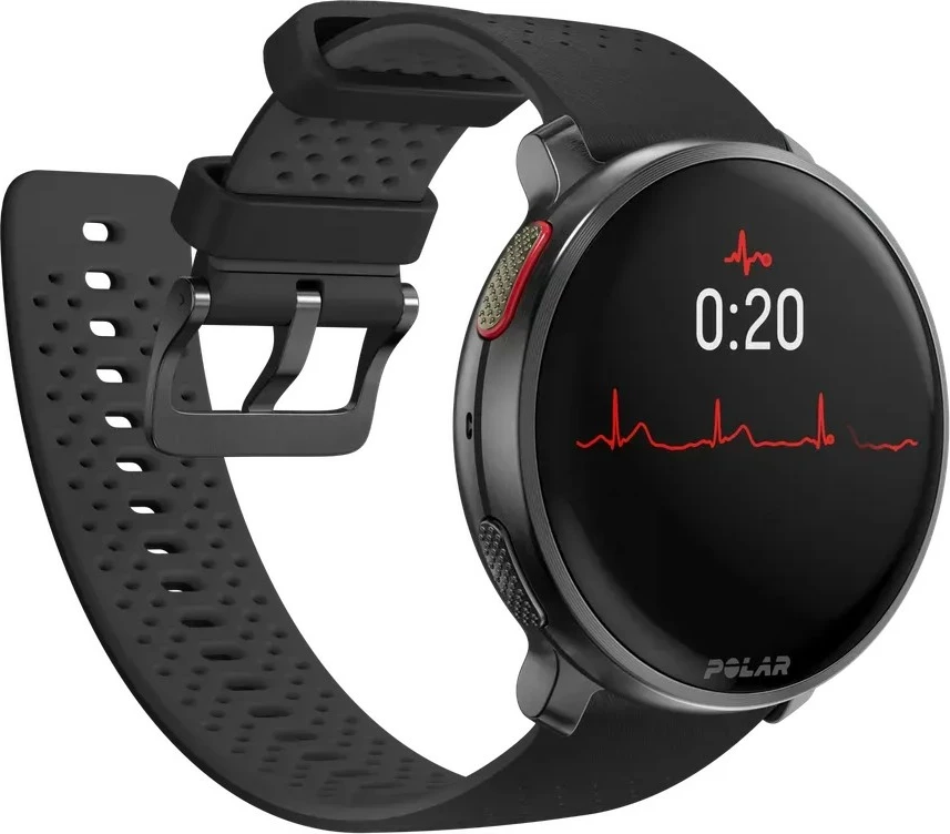 Smartwatch Polar Vantage V3, 32 GB, AMOLED, GPS, e zezë