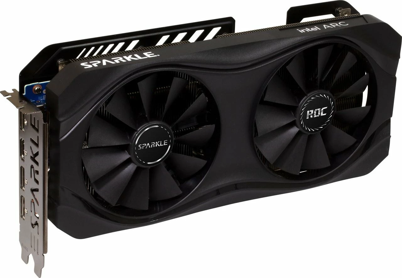 Kartë grafike Sparkle Intel Arc A770 ROC OC Edition, 16 GB, GDDR6, PCI Express 4.0, e zezë