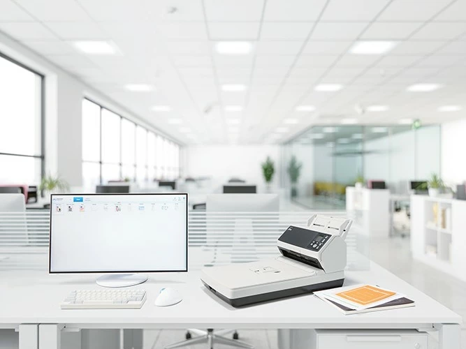 Skaner dokumentesh Fujitsu fi-8290, ADF, Duplex, USB 3.2, LAN, flatbed