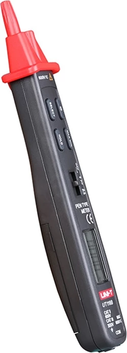 Multimetër dixhital pen-type, UNI-T, UT118B, auto-range, EF/NCV, 300 V, 30 MΩ, 3 mF