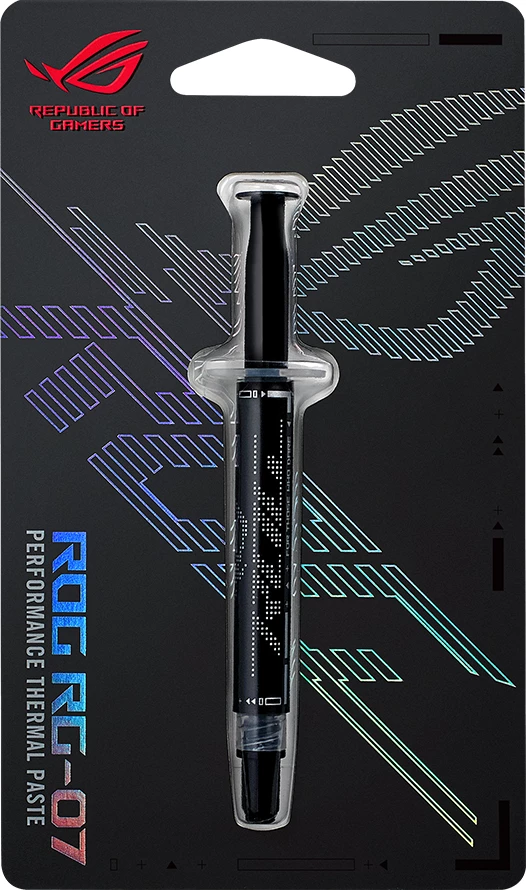 Pastë termike ASUS ROG RG-07, përçueshmëri e lartë termike, gri