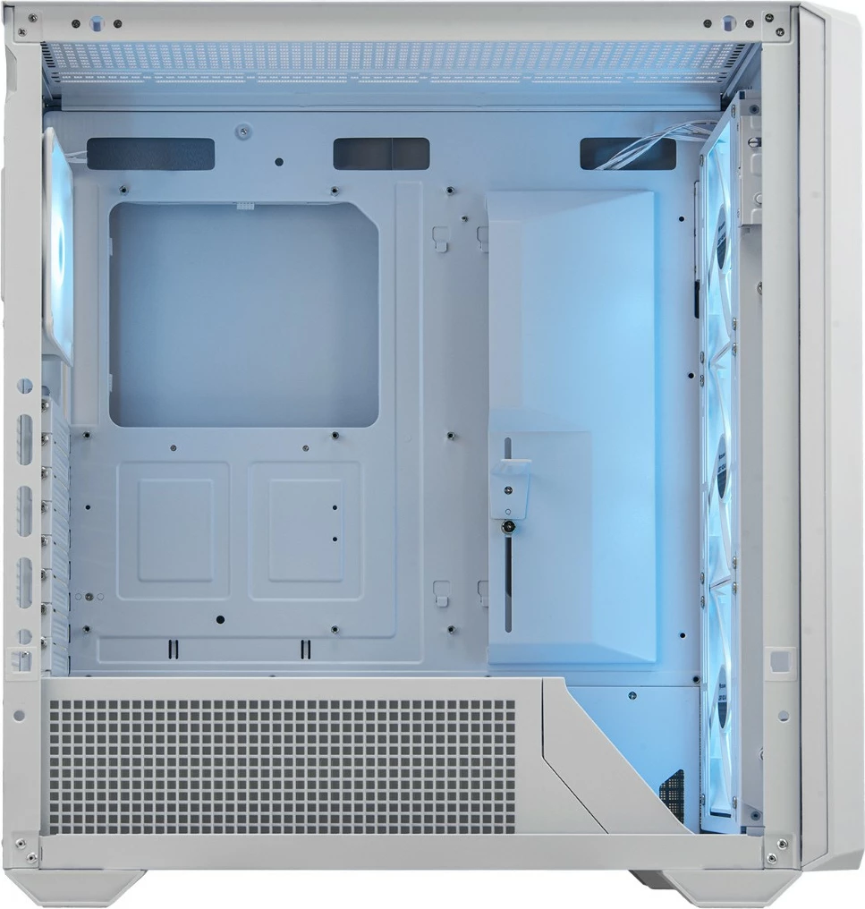 Kasë Cougar MX600 ARGB, midi tower, e bardhë