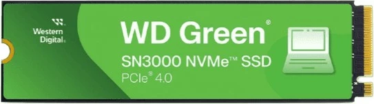 SSD M.2 Western Digital WD Green SN3000 1TB NVMe PCIe 4.0