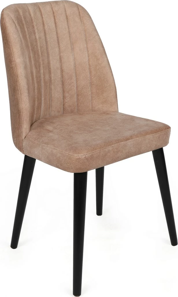 Set karrigesh (4 copë), Skye Decor, Alfa-433 V4, bezhë/zezë