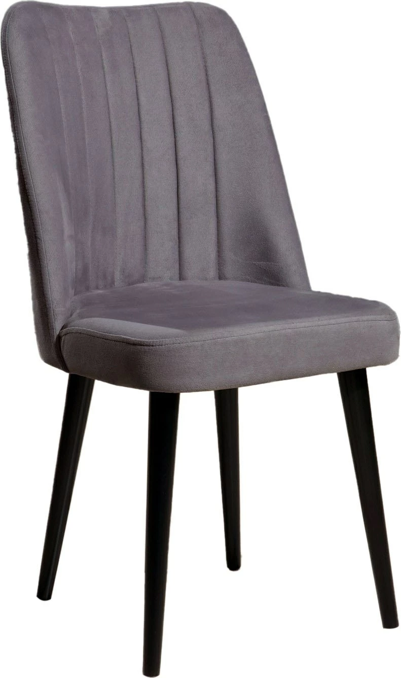 Set karrigesh (4 copë), Hanah Home, Vega, ngjyrë gri