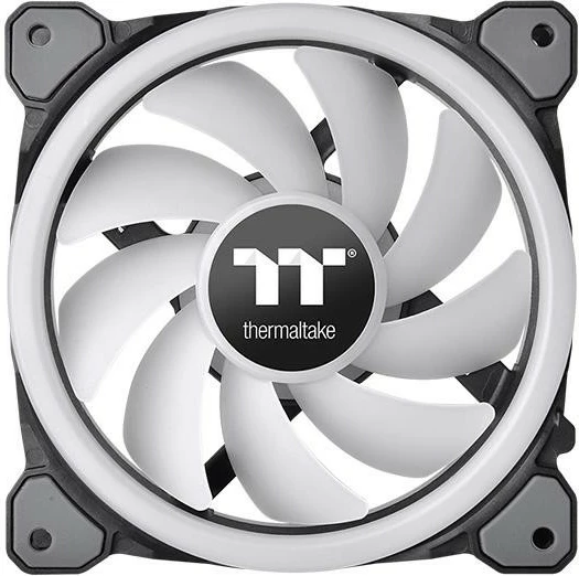 Ventilator kase Thermaltake Riing Trio 12 RGB 3 copë, 120mm, i zi