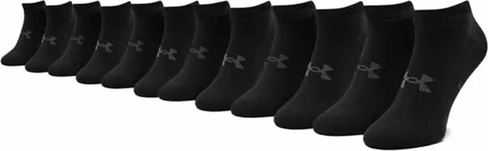 Çorape të shkurtra Under Armour, unisex, të zeza